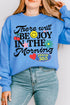 Joy In The Morning Heavy Blend Crew Sweatshirt