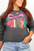Colorful Preppy Wifey Heavy Blend Crew Sweatshirt