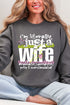 Literally Just A Wife Heavy Blend Crew Sweatshirt