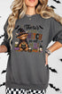 Little Witch Highland Cow Heavy Blend Crew Sweatshirt