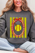 Softball Stripes Heavy Blend Crew Sweatshirt