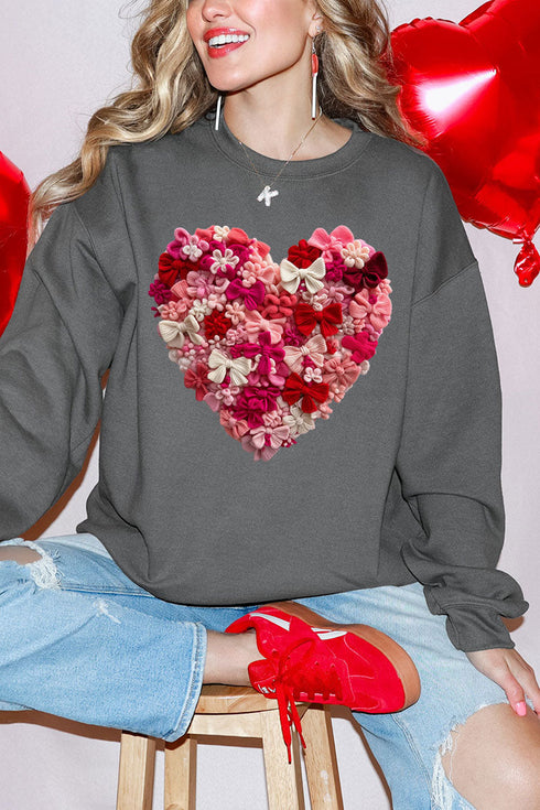 Wrapped With Love Heavy Blend Crew Sweatshirt