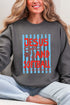 Jesus And Softball Heavy Blend Crew Sweatshirt