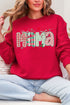 Candy Cane Lane Mama Heavy Blend Crew Sweatshirt