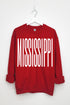 Varsity Mississippi Heavy Blend Crew Sweatshirt