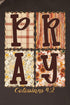 Fall Floral Pray Heavy Blend Crew Sweatshirt