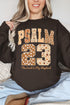 Floral Psalm 23 Heavy-weight Crew Sweatshirt