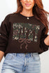 Hunting Wifey Ribbon Heavy Blend Crew Sweatshirt