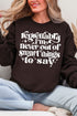 Never Out Of Smart Things Heavy Blend Crew Sweatshirt