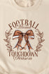 Football Mama Touchdown Season Heavy-weight Crew Sweatshirt