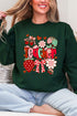 Berry Sweet Teacher Heavy Blend Crew Sweatshirt