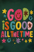 Faux Yarn God Is Good Heavy Blend Crew Sweatshirt