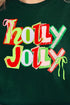 Retro Holly Jolly Ecosmart Crewneck Sweatshirt