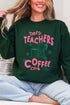 Tired Teachers Coffee Club Heavy Blend Crew Sweatshirt