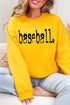 Distressed Baseball. Heavy Blend Crew Sweatshirt