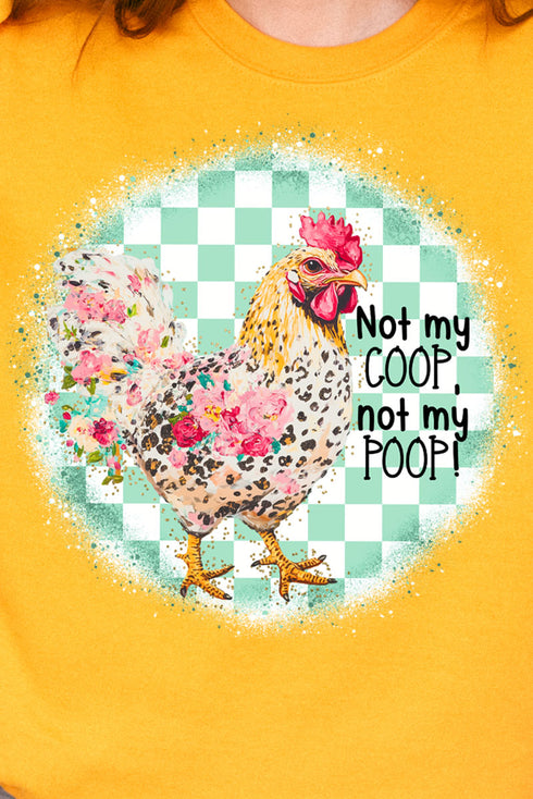 Not My Coop Heavy Blend Crew Sweatshirt