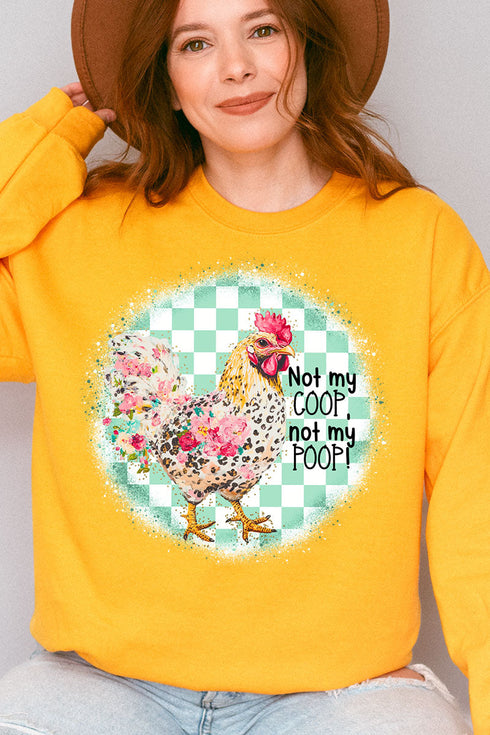 Not My Coop Heavy Blend Crew Sweatshirt