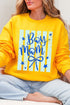 Striped Stars Boy Mom Heavy Blend Crew Sweatshirt