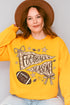 Football Season Doodle Heavy Blend Crew Sweatshirt