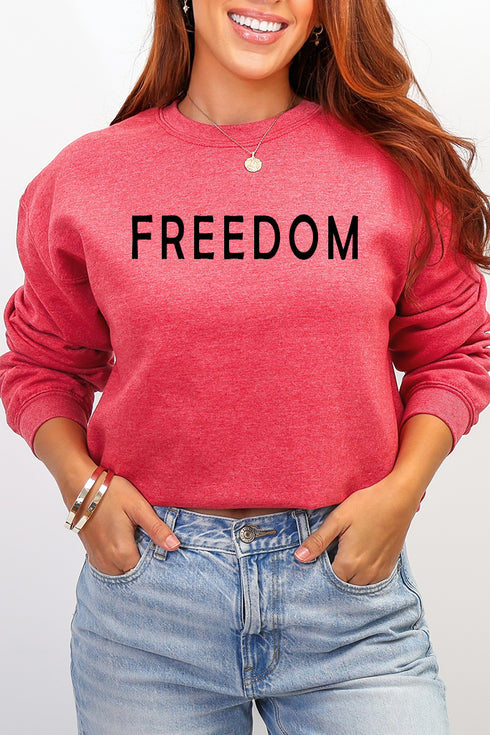Freedom Heavy-weight Crew Sweatshirt