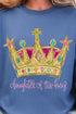 Bejeweled Daughter Of The King Heavy Blend Crew Sweatshirt