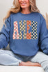 Checkered Amen Heavy Blend Crew Sweatshirt