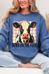 Down On The Farm Cow Heavy Blend Crew Sweatshirt