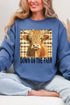 Down On The Farm Highland Cow Heavy Blend Crew Sweatshirt