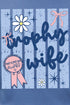 Blue Striped Trophy Wife Heavy Blend Crew Sweatshirt