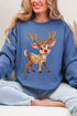 The Painted Red Nose Reindeer Heavy Blend Crew Sweatshirt