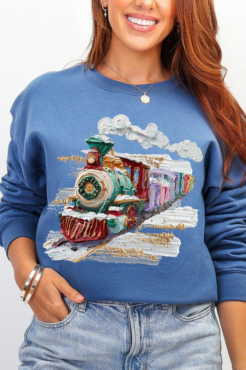 The Painted Train Heavy Blend Crew Sweatshirt