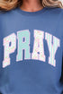 Timeless Pray Heavy Blend Crew Sweatshirt