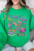 Beads, Bows, and Bourbon St Heavy Blend Crew Sweatshirt