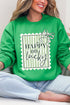 Happy Go Lucky Heavy Blend Crew Sweatshirt