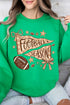 Football Season Doodle Heavy Blend Crew Sweatshirt