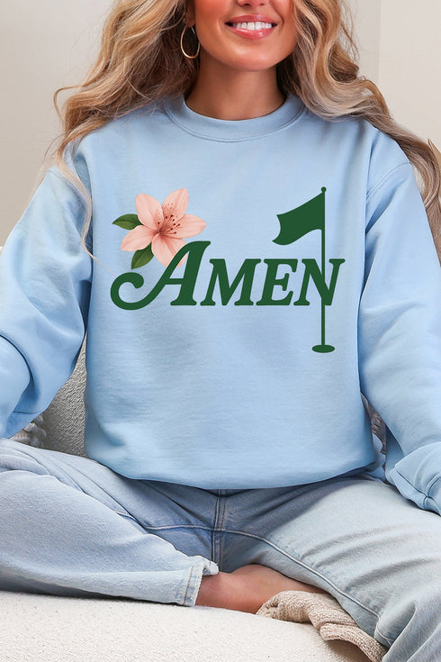 Amen & Azalea Heavy Blend Crew Sweatshirt