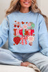 Berry Sweet Teacher Heavy Blend Crew Sweatshirt