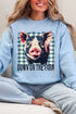 Down By The Farm Pig Heavy Blend Crew Sweatshirt