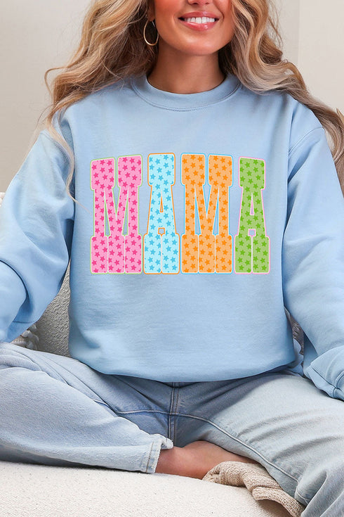 Galaxy Mama Heavy Blend Crew Sweatshirt