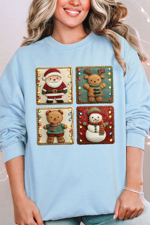 Gang's All Here Christmas Heavy Blend Crew Sweatshirt