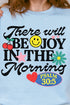 Joy In The Morning Heavy Blend Crew Sweatshirt