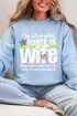 Literally Just A Wife Heavy Blend Crew Sweatshirt