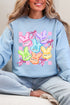 Little Bunnies, Big Faith Heavy Blend Crew Sweatshirt