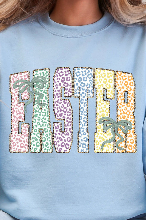 Pastel Easter Coquette Heavy Blend Crew Sweatshirt