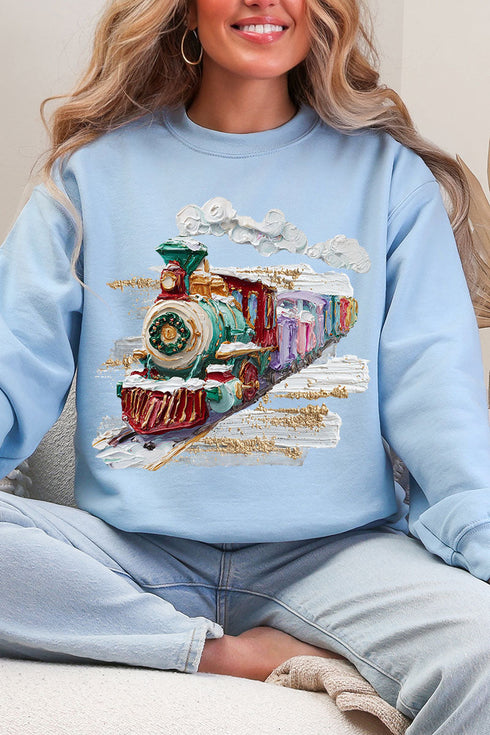 The Painted Train Heavy Blend Crew Sweatshirt