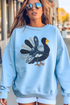 Turkey In Stitches Heavy Blend Crew Sweatshirt