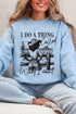What I Want Heavy Blend Crew Sweatshirt