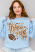 Football Season Doodle Heavy Blend Crew Sweatshirt