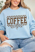 Coffee Weather Vintage Check Heavy Blend Crew Sweatshirt