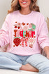 Berry Sweet Teacher Heavy Blend Crew Sweatshirt